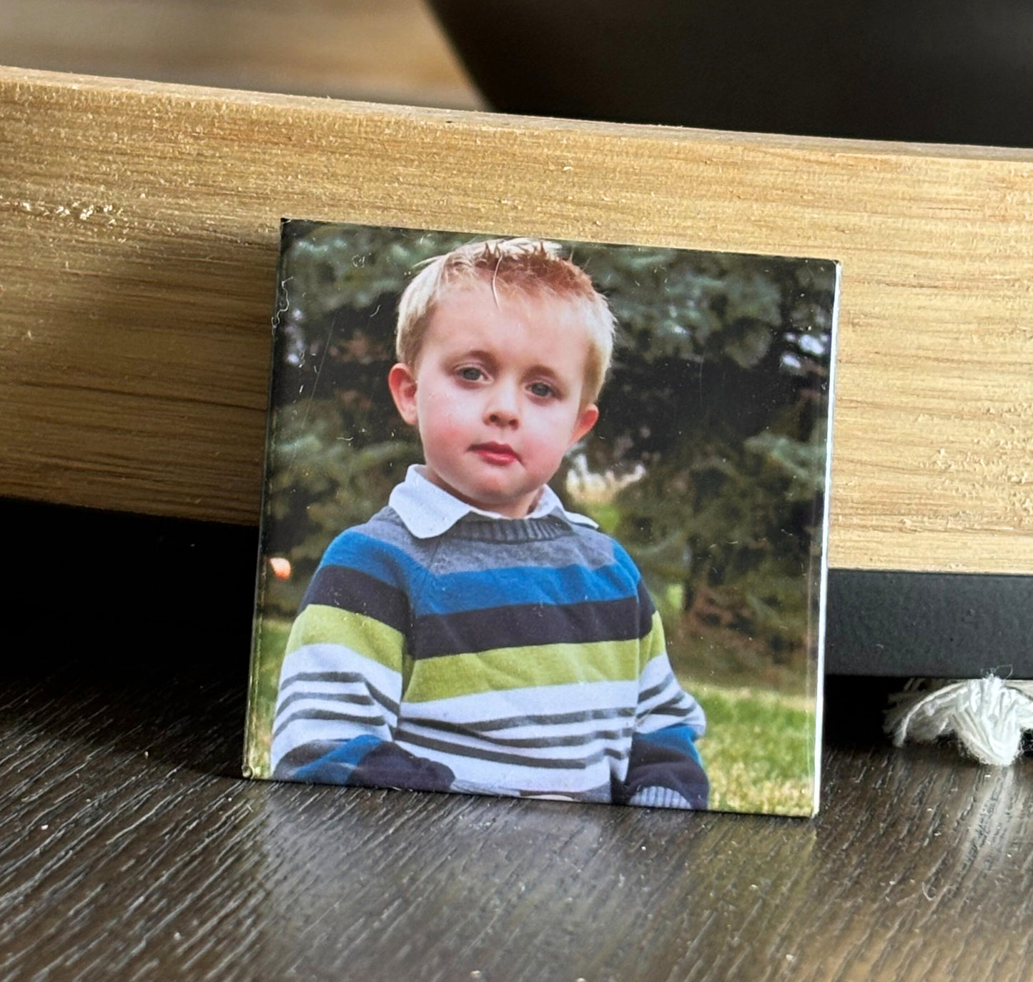 PERSONALIZED PHOTO MAGNETS -2x2 set of 9