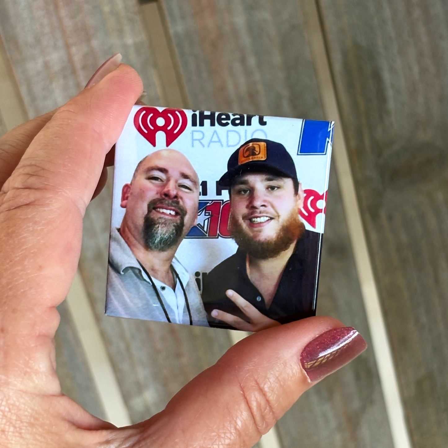 PERSONALIZED PHOTO MAGNETS -2x2 set of 9